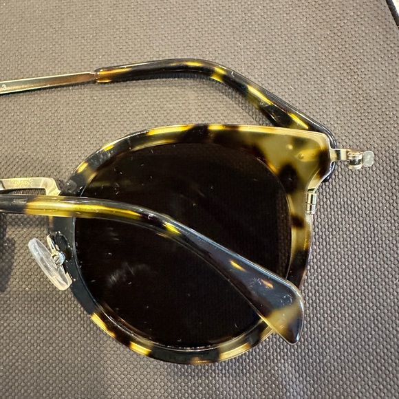Celine Leopard Gold-Tone Shades - Picture 5 of 5